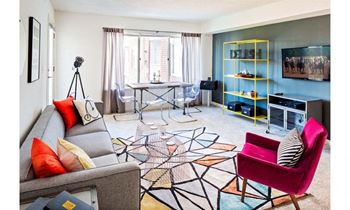 Spacious one, two and three bedroom floor plans